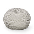 Negar 5 Foot Rounded Short Faux Fur Bean Bag