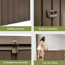 160 Gallon Outdoor Storage Deck Box Waterproof
