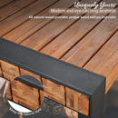 GO 3-Pieces Outdoor Dining Table With 2 Benches by HouseOfZazla