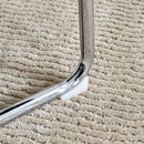 A set of 4 dining chairs, black dining chair set, PU material high backrest seats and sturdy leg chairs, suitable for restaurants, kitchens, and living rooms