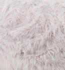 Mahin 5 Foot Rounded Faux Fur Bean Bag - Lavender