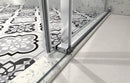 4876 Brushed Nickel Frameless Shower Door with Soft Closing by HouseOfZazla