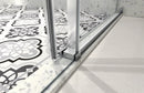 4876 Brushed Nickel Frameless Shower Door with Soft Closing by HouseOfZazla