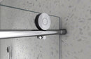 4876 Brushed Nickel Frameless Shower Door with Soft Closing by HouseOfZazla