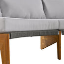 6 - Person Outdoor Seating Group with Cushions and A Coffee Table