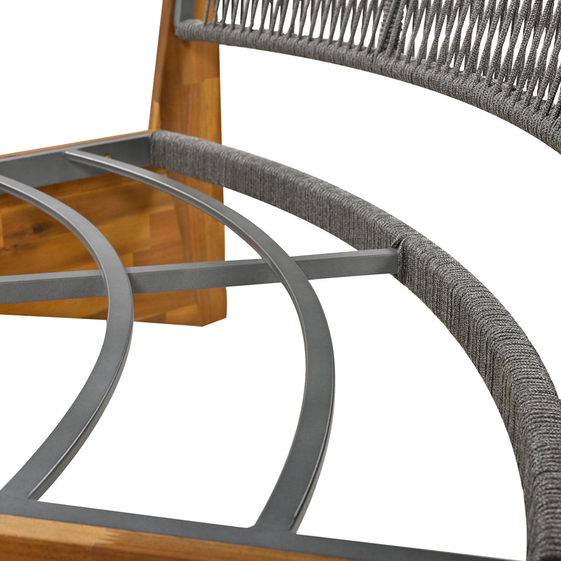 6 - Person Outdoor Seating Group with Cushions and A Coffee Table