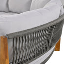 6 - Person Outdoor Seating Group with Cushions and A Coffee Table