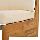 6 - Person Outdoor Seating Group with Cushions and A Coffee Table