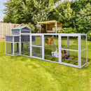 150" Extra Large Wooden Chicken Coop by HouseOfZazla