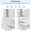 24" Bathroom Vanity Combo with Ceramic Sink