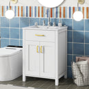 24" Bathroom Vanity Combo with Ceramic Sink