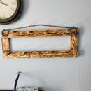 9 Coat Rack | Rustic Western Display | Handcrafted Wooden Organizer | Space-Saving Home Decor | Made in USA