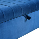 48" Storage Ottoman Bench, Bench with Storage, for Entryway, Bedroom, Living Room