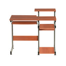 Techni Mobili Complete Computer Workstation Desk, Woodgrain