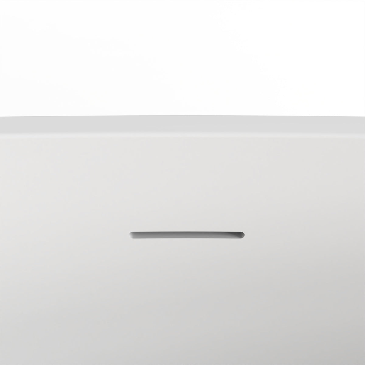 65 Inch Freestanding Solid Surface Soaking Bathtub, photo 10 of 10