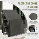 Outdoor Kitchen Island with Storage by HouseOfZazla