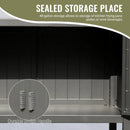 Outdoor Kitchen Island with Storage and Grill Table by HouseOfZazla