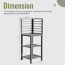 Outdoor Kitchen Island with Storage by HouseOfZazla