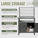 Outdoor Kitchen Island with Storage by HouseOfZazla