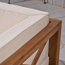 Brava X-Back Left Arm Chair