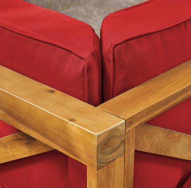 Brava X-Back 3 Seater Outdoor Sectional Sofa Set, photo 8 of 9