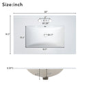 30" Bathroom Vanity with Sink Combo Set