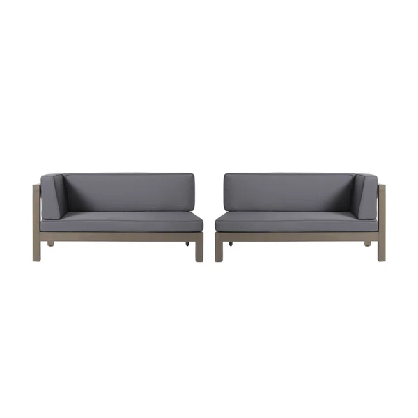 Brava X-Back Left-Right Corner Bench Set, photo 2 of 10