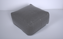 Bambo Faux Leather Rectangle Pouf