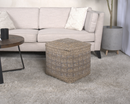 Ceasar Handcrafted Square Pouf