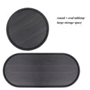 Round Coffee Table with Storage Tray