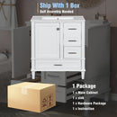 30" Modern Bathroom Vanity with Sink Combo Set