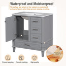 30" Bathroom Vanity with Sink Combo Set