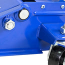 3T Heavy Duty Horizontal Double Pump Floor Jack Foot Model