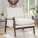 Kelly Mid-Century Modern Velvet Accent Armchair