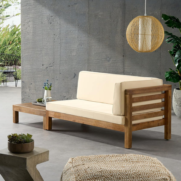 Oana Right Corner Bench and Coffee Table