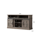 58 Inch TV Stand with Storage Cabinet and Shelves, TV Console Table Entertainment Center for Living Room,Bedroom