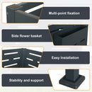 Air Conditioner Fence for Outdoor Units,Metal Privacy Fence Cover, Perfect to Conceal Air Conditioning Units,3- Fence Panels