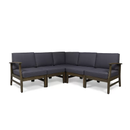 PERLA 5-Pcs Sofa Set, Dark by HouseOfZazla