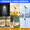 Commerical Solar Power LED Parking Lot Light - 2 Years Warranty by Langy Solar Lights