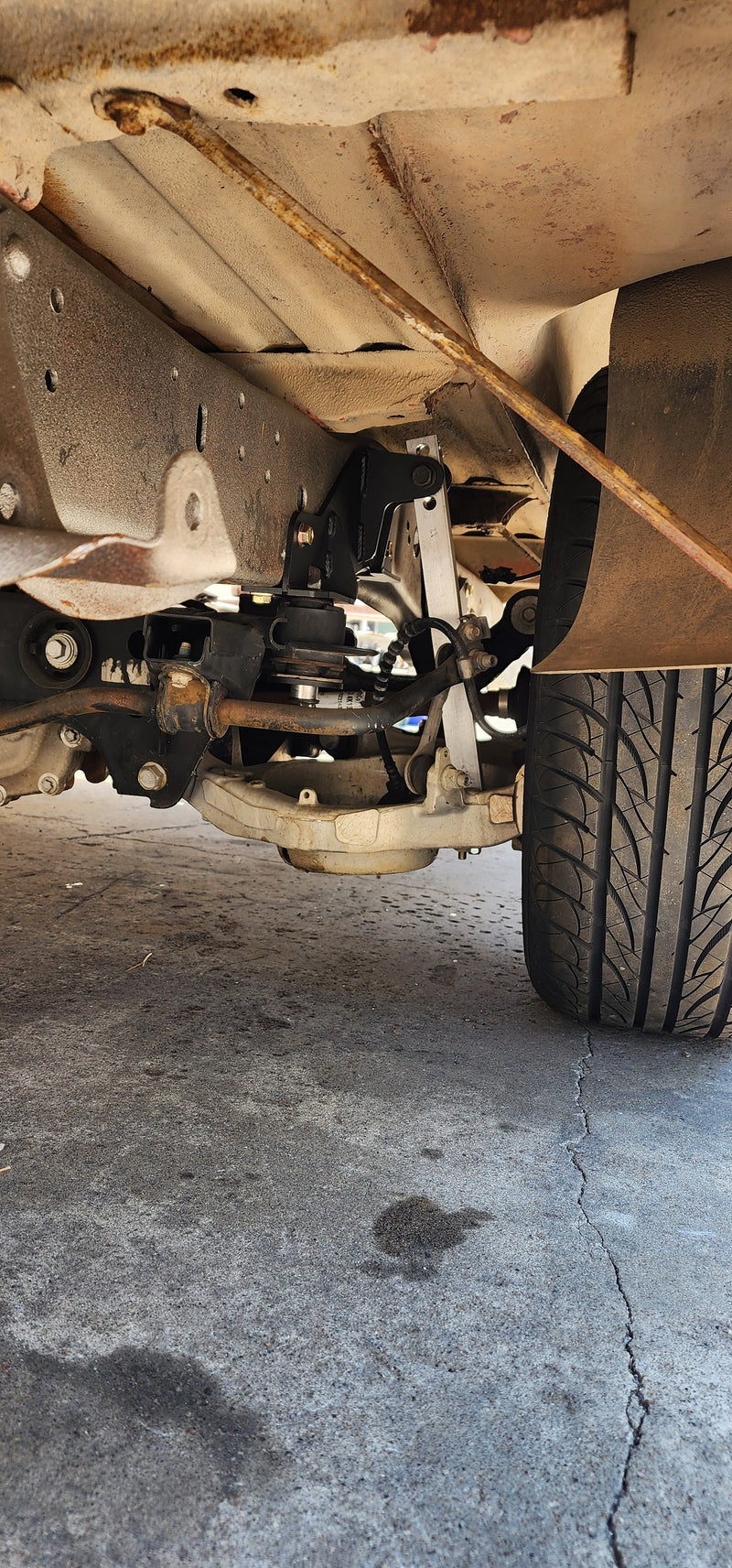 1973-1979 38" F-100 S-550 / S-650 Mustang Rear suspension Mounting Kit