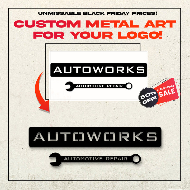 Custom Metal Logo