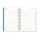 2025 Shroom Silhouettes Agatha Monthly Planner | Spiral Diary Journal Notebook | 5.75"w × 8.25