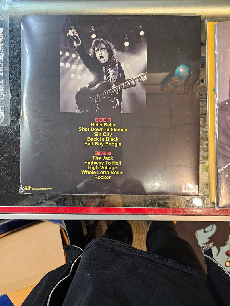AC/DC - BACK IN JAPAN (BLACK) LIVE IN TOKYO MAY 2, 1981 Vinyl LP Record **Unofficial Release**
