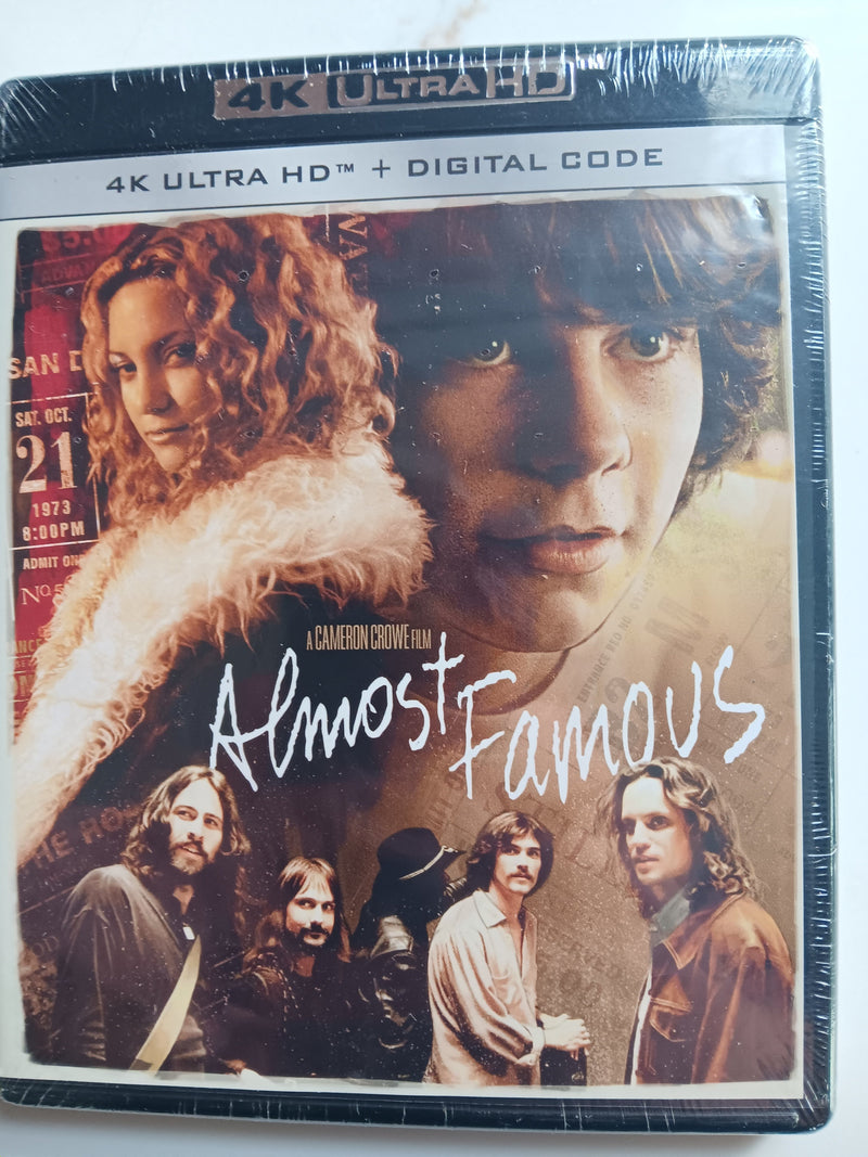 Almost Famous [4K ULTRA HD BLU-RAY + DIGITAL DOWNLOAD]