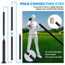 1200W solar street light with pole -30,000lumens
