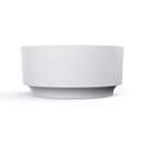 49 Inch Round Shape Freestanding Solid Surface Soaking Bathtub