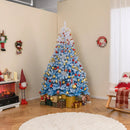 2025 New Artificial Christmas Tree with 456 Branch Tips and Folding Metal Stand by LJGDeals