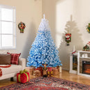 2025 New Artificial Christmas Tree with 456 Branch Tips and Folding Metal Stand by LJGDeals