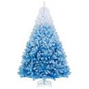 2025 New Artificial Christmas Tree with 456 Branch Tips and Folding Metal Stand by LJGDeals