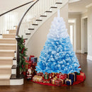 2025 New Artificial Christmas Tree with 456 Branch Tips and Folding Metal Stand by LJGDeals